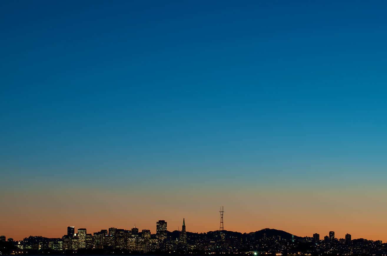 San Francisco Skyline at Dusk