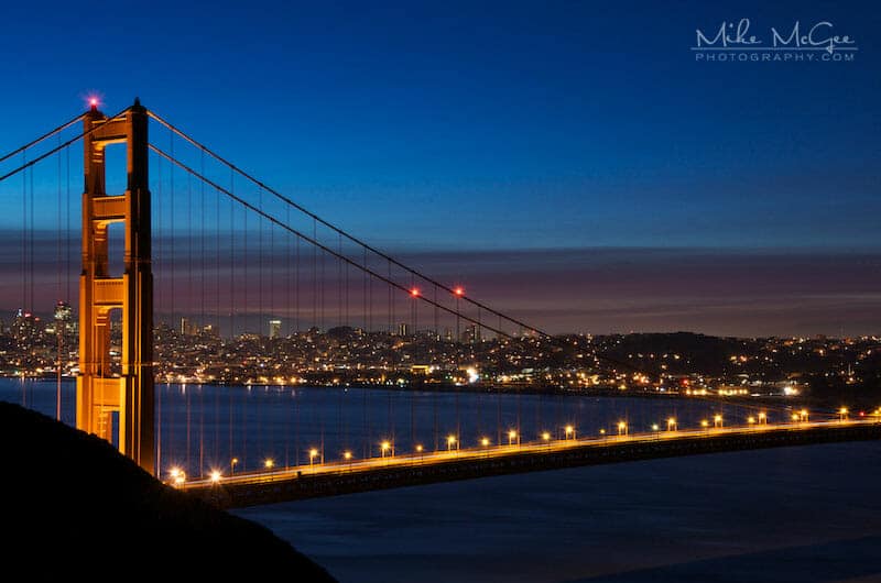 Golden Gate Bridge at Sunrise