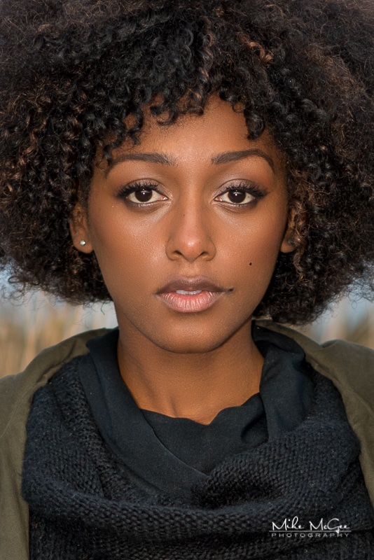 Headshot taken outdoors in Suisun City, CA (85mm, 1/640, f/2.5, ISO 200, SB-600 Fill Flash)