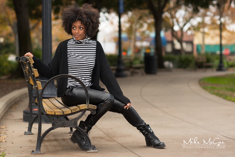 Model Credit: Jaida. Portraits taken outdoors in Suisun City, CA