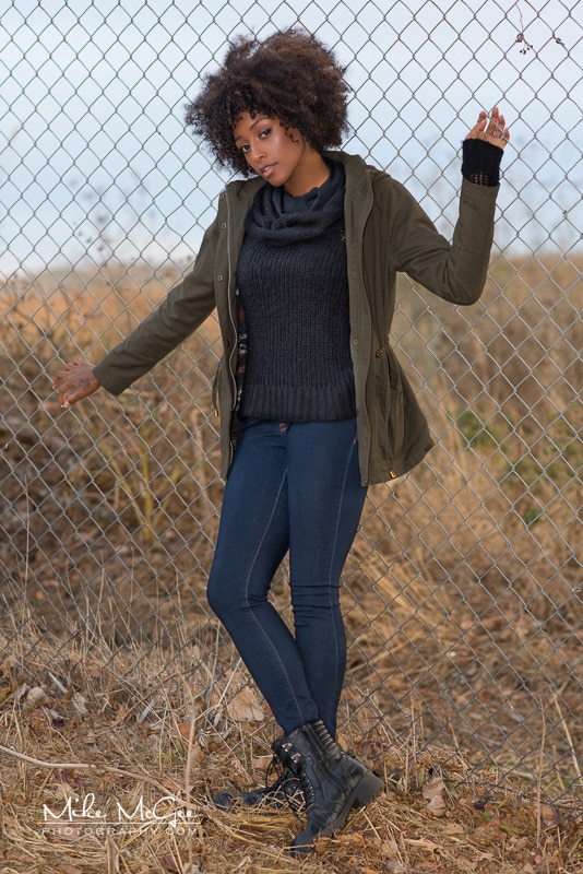 Model Credit: Jaida. Portraits taken outdoors in Suisun City, CA