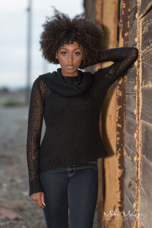 Model Credit: Jaida. Portraits taken outdoors in Suisun City, CA