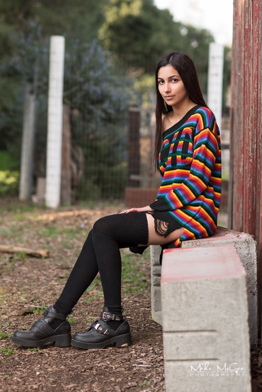 Model Credit: Emma. Location: Cupertino, CA