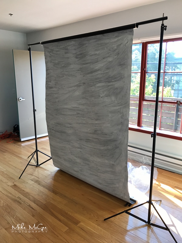 Savage Universal Painted Canvas Backdrop - Eclipse Gray Color Review