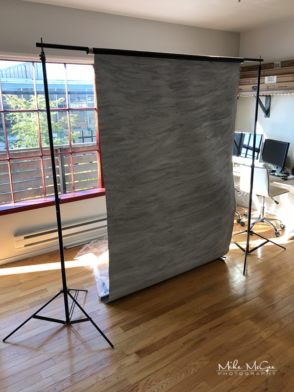 Savage Universal Painted Canvas Backdrop - Eclipse Gray Color Review