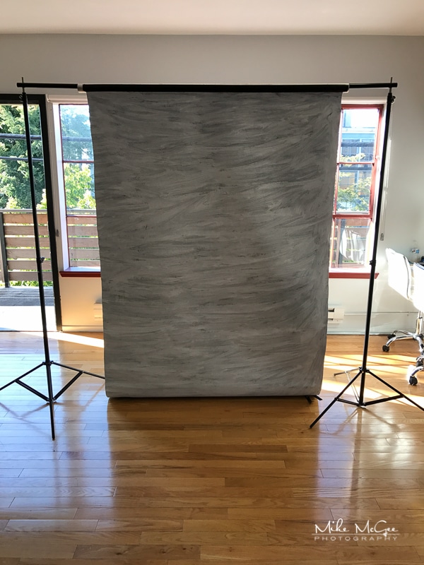 Savage Universal Painted Canvas Backdrop - Eclipse Gray Color Review