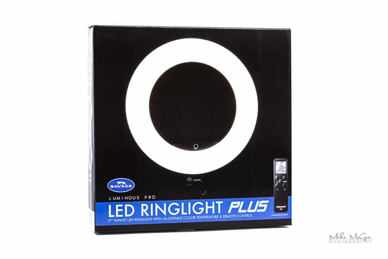 Savage Universal Luminous Pro LED Ringlight Plus Review Mike McGee Portrait Photographer