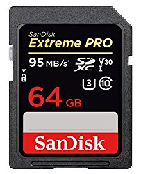 SanDisk Extreme Pro 64GB SDXC UHS-I Memory Card