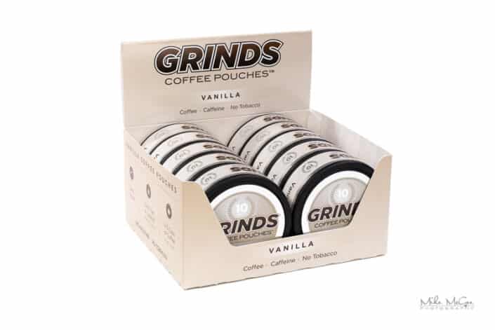 San Francisco Bay Area Amazon Photographer Grinds Coffee Pouches E-Commerce Online Product Photographer