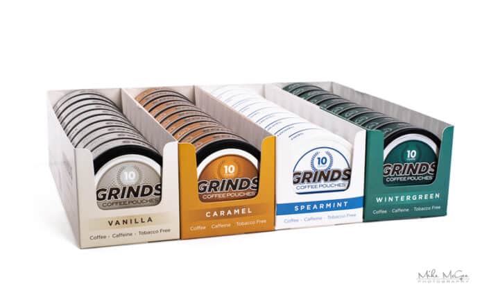 San Francisco Bay Area Amazon Photographer Grinds Coffee Pouches E-Commerce Online Product Photographer