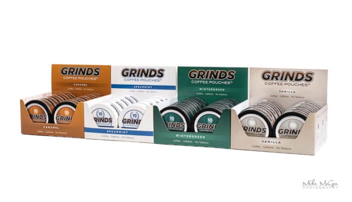 San Francisco Bay Area Amazon Photographer Grinds Coffee Pouches E-Commerce Online Product Photographer