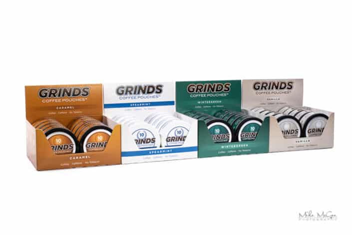 San Francisco Bay Area Amazon Photographer Grinds Coffee Pouches E-Commerce Online Product Photographer