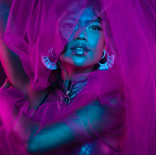 Hypercolor colored gel artistic creative portrait photographer san francisco bay area album cover