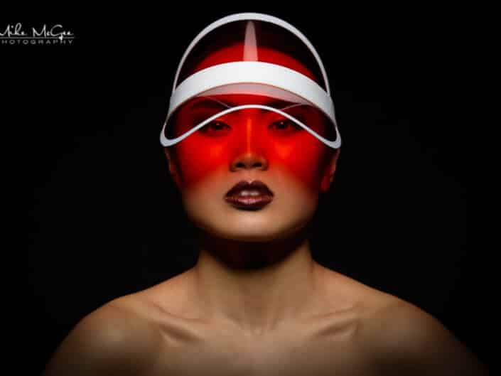 Hypercolor colored gel artistic creative portrait photographer san francisco bay area album cover