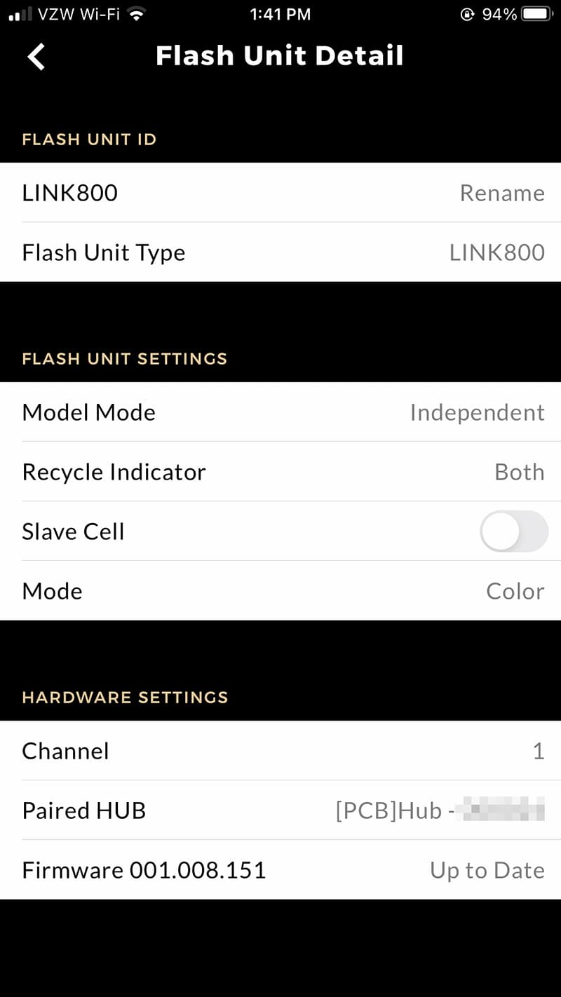 Paul C. Buff PCB Link Flash Unit Strobe Product Review Buff App for iOS and Android