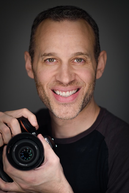 Mike McGee self portrait ringlight photo headshot