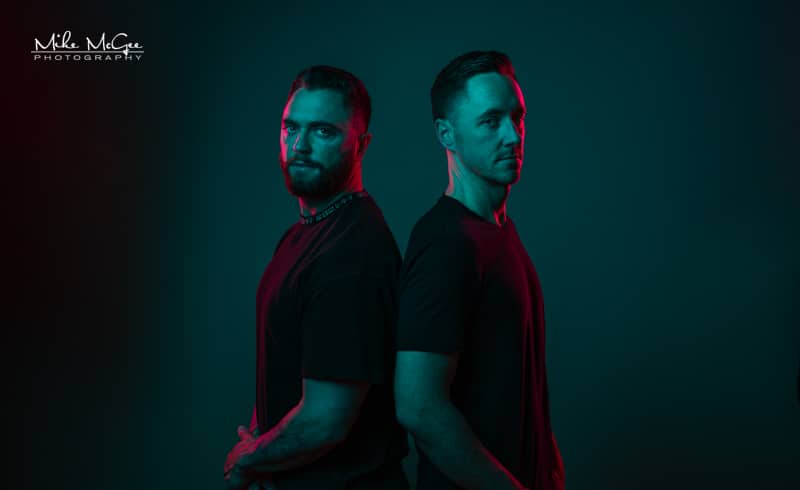 Spotify musician hypercolor colored gel artistic creative album cover portrait headshot photographer san francisco bay area creative headshot photographer